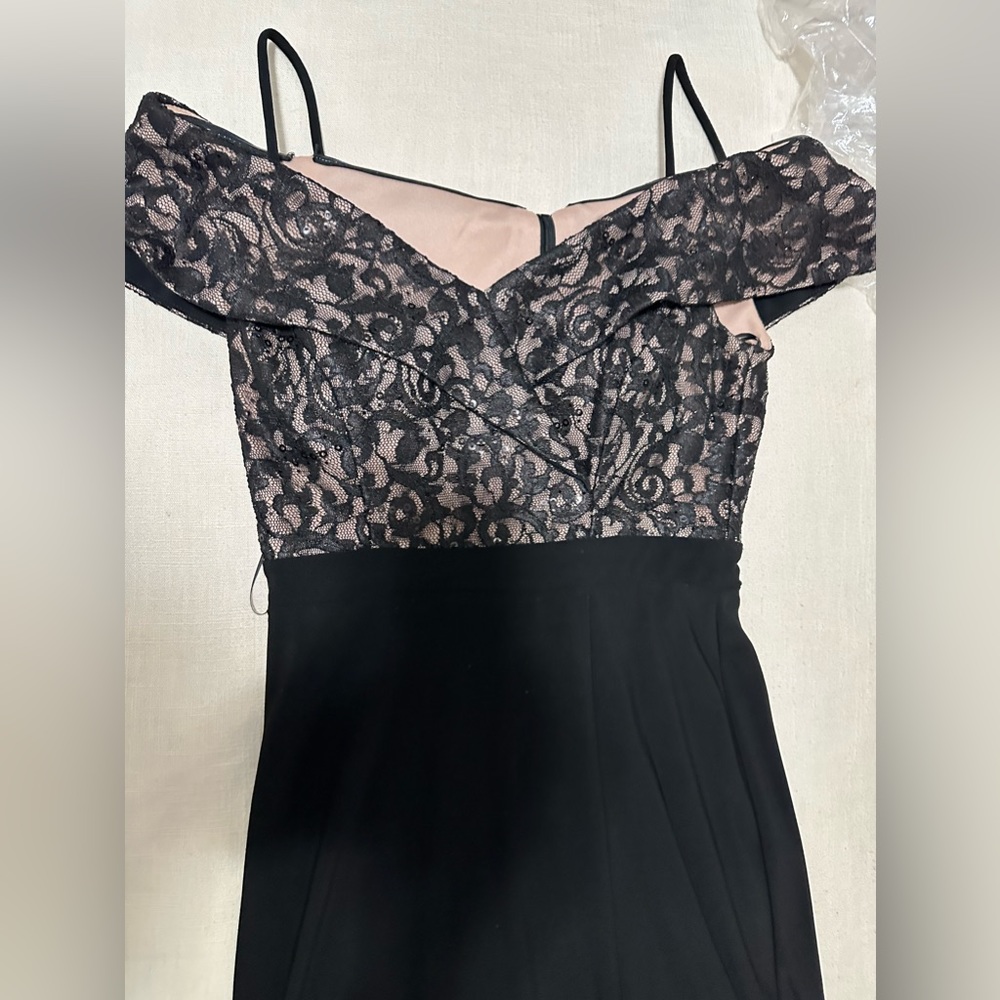 Black Off Shoulder Dress